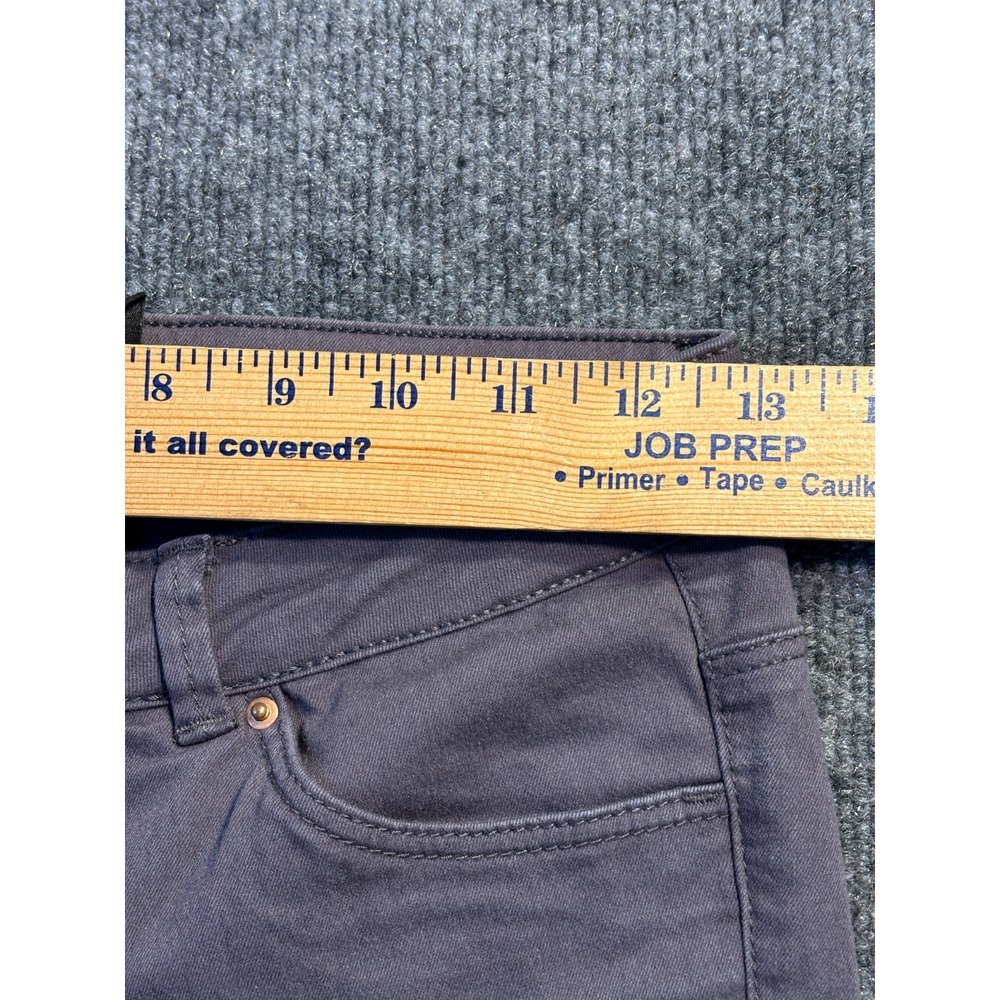 H&M Skinny Jeans Womens Size 6 Gray Denim Stretch‎ Low Rise Dark Wash Flat Front - Picture 7 of 10